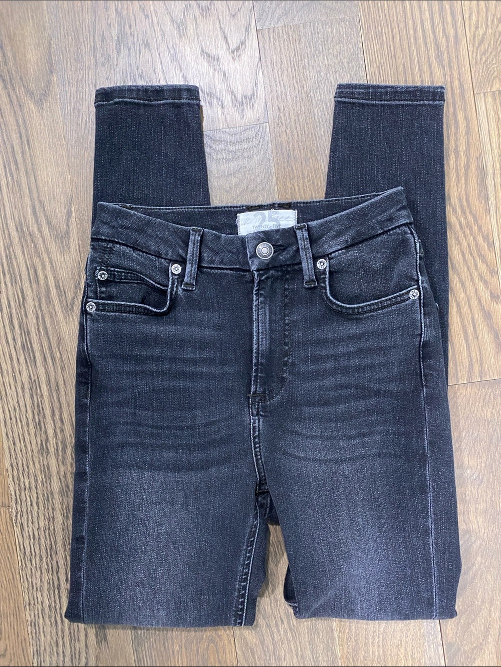 We the Free Charcoal Skinny Jeans